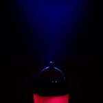 Betcha didn't know you could take a beam shot with a lantern (Sofirn LT1S Pro)