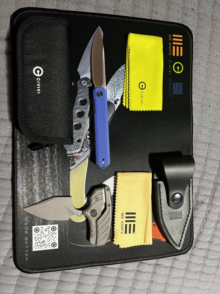 NKD. We knife hooked me up real good