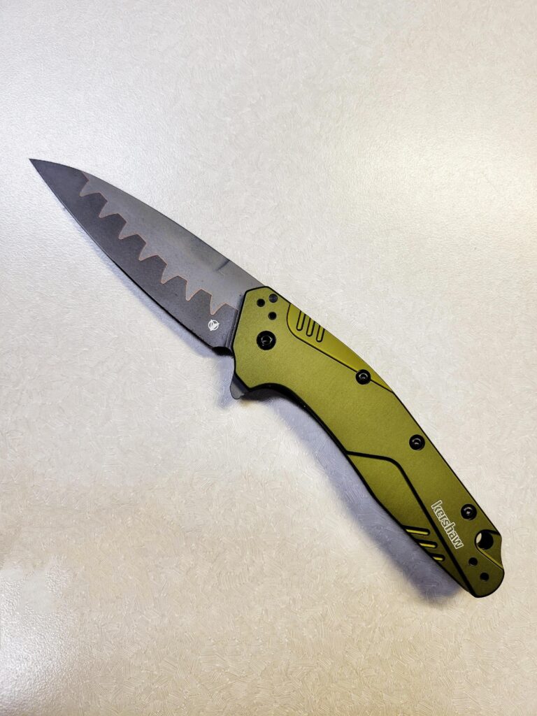 Kershaw Dividend. The 2nd Kershaw I've ever owned. First one was a Leek I found in a pond about 10 years ago and recently lost. Best pocket knife I've ever had.