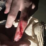 Surprisingly my first time cutting myself with one of my knives