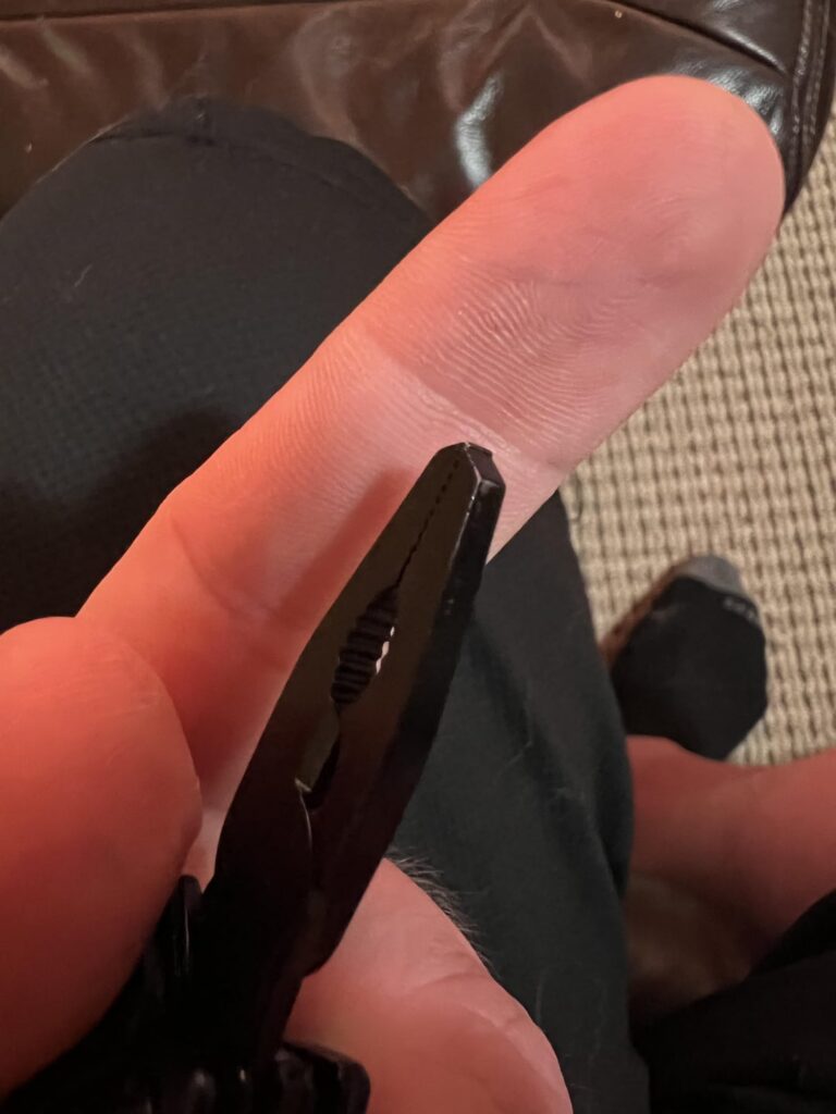 Defective pliers?