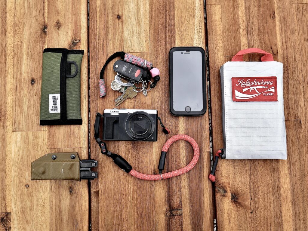 My actual EDC is a Gerber EOD DET 600 multitool, as well as most of this.