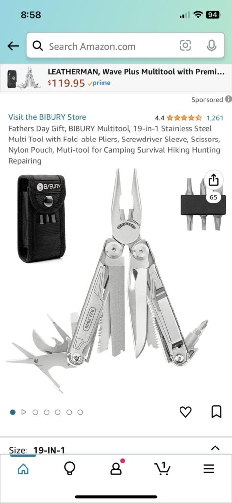 I was looking for a cheap multitool to keep in my car. Anyone used this one? It’s a popular wave knockoff. I was also considering a Gerber for the same price. I already have some Leathermans but looking for something that I don’t care if I lose or beat up.