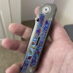 NKD Maxace Peregrine Mirror Timascus & Alliance Design / CK Kraken Damascus SanMai Blade