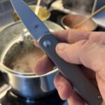 If the Bauhaus had made a paring knife … it’d be the Kizer Feist Ti.