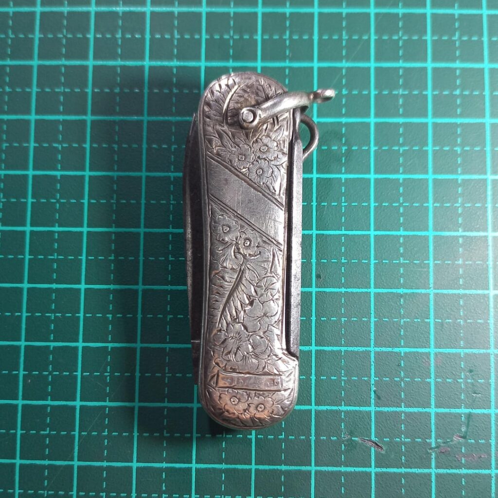 Any info on this old silver pocket knife?