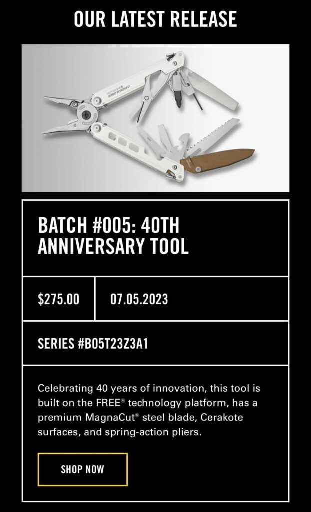 I really wanted the Garage 5 but damn… I don’t know if I could justify that price
