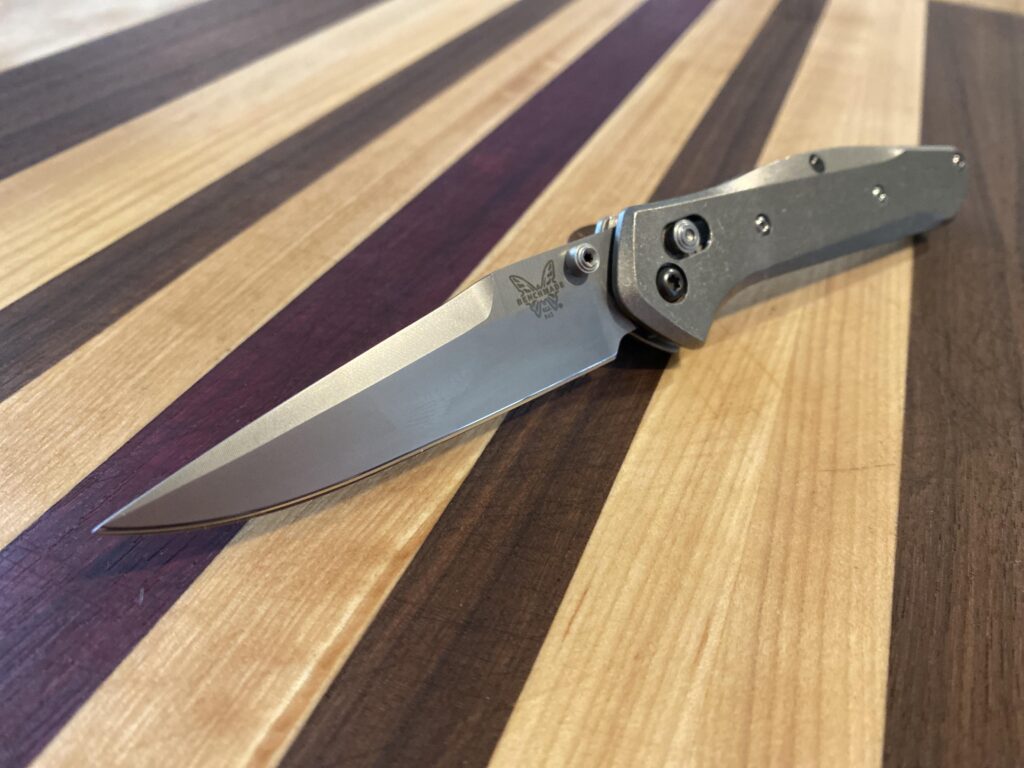 Benchmade 943 Osborne with Flytanium scales