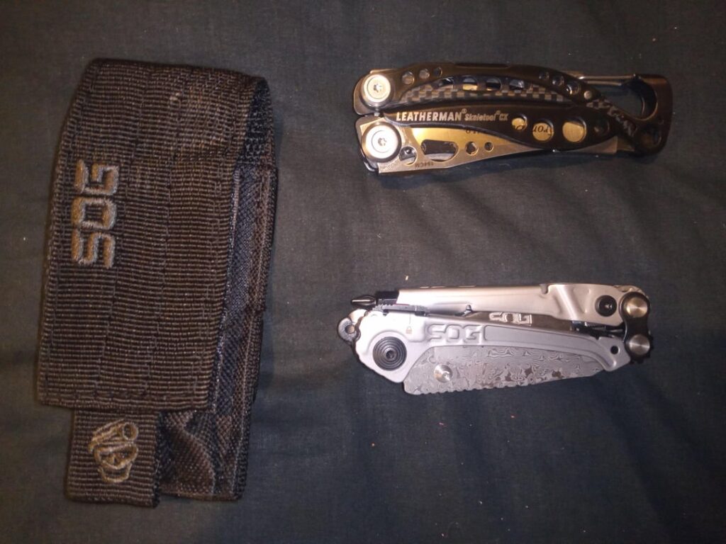 NMTD- SOg Reactor- Damascus- Skeletool for comparison