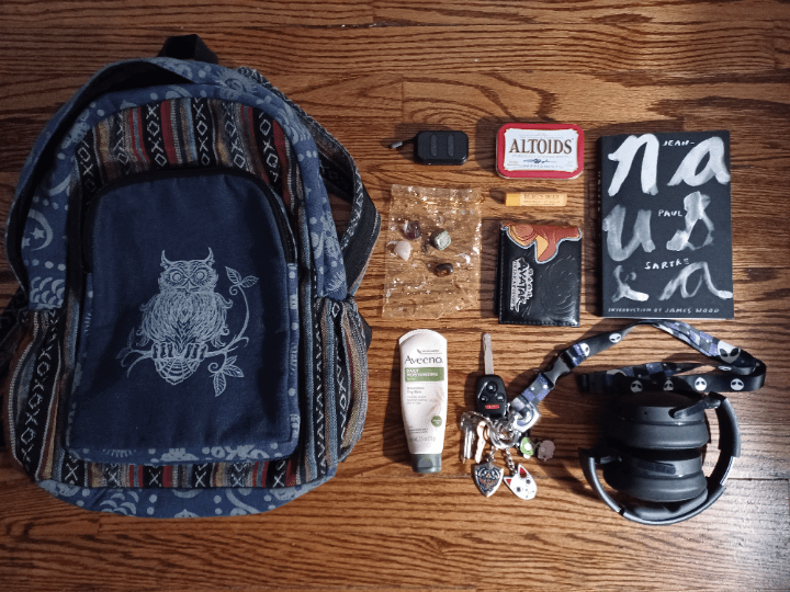 (22, NB) Minimal essentials and my favorite bag