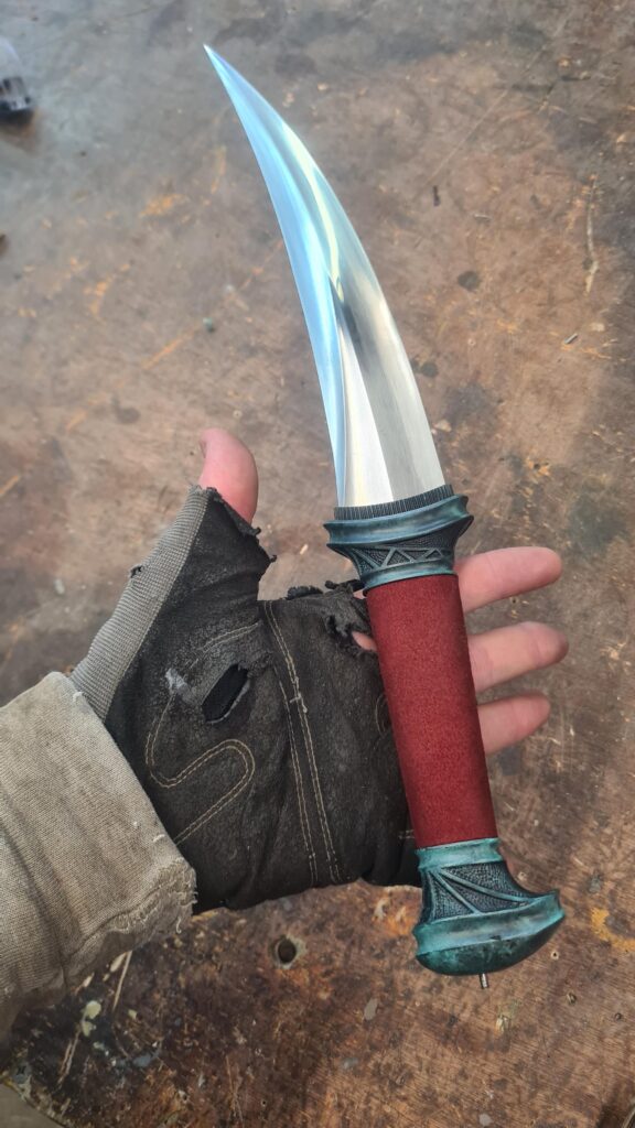 Handmade Beauty of a dagger. Let me know what you think.