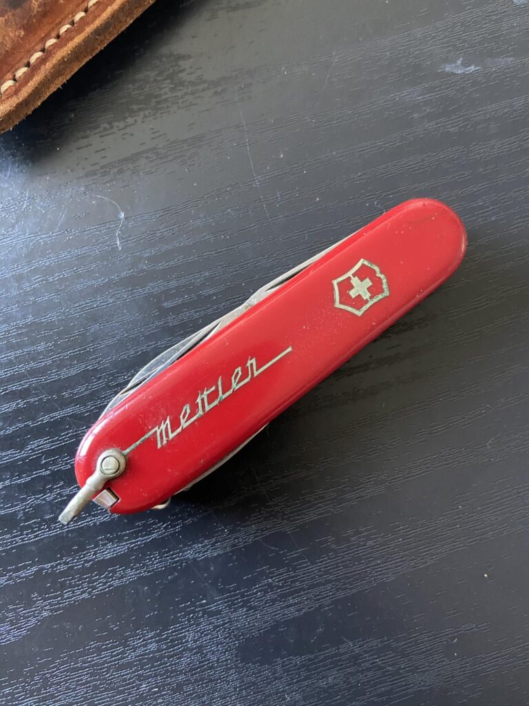 Found my grandfathers old swiss army knife