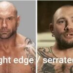 Straight vs serrated