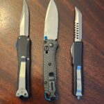 Small knife collection Heretic Manticore S, Mini Bugout, UTX-70