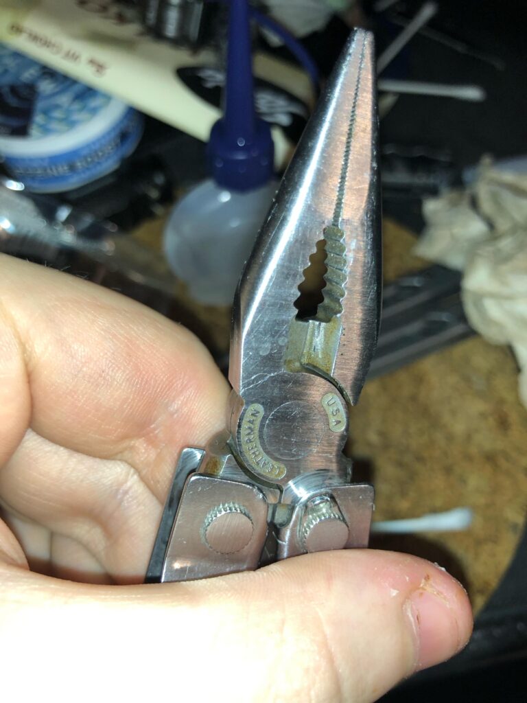 Removing the rust? Gun oil and wd40 did nothing. I also tried ultrasound wahing.