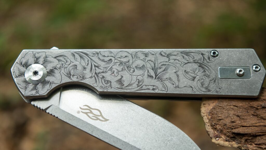 Recently engraved Ganzo Firebird FH12-SS