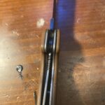 After reassembly, why does my ontario rat 2 have this gap and a slight blade wobble side to side?