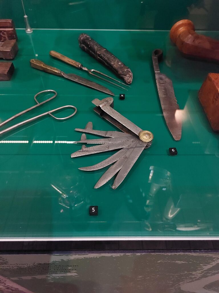 Multitool from the 18th or 19th century (Westbohemian Museum, Pilsen)