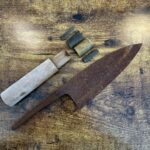 Fixed up a old Japanese knife! What do you think?