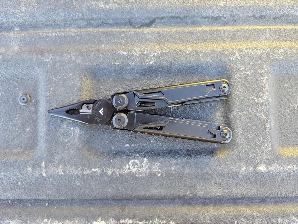 After reading some posts on here about it I decided to go the cheap route and get the Flissa knockoff. And honestly it's so nice, feels solid and the knife is sharp AF. Like someone else said the only con is the can opener. It's great!