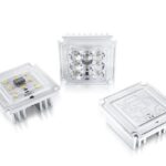 LED on ceramic heatsink tech concept.