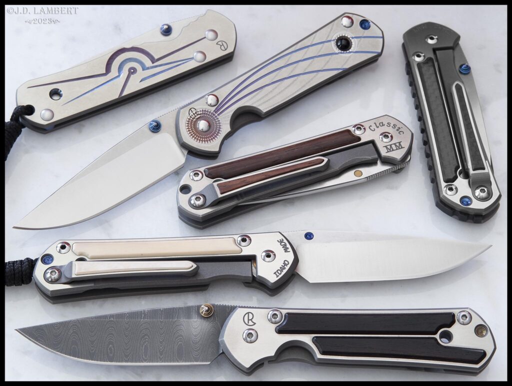 #FancyFriday A few Chris Reeve Sebenzas with character. [OC]