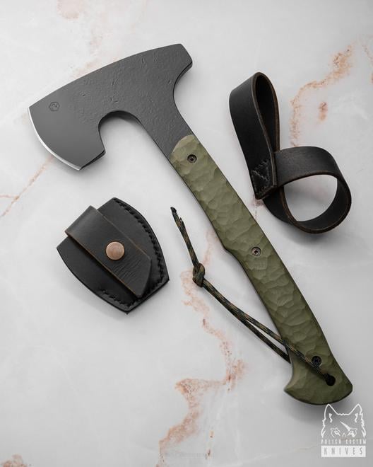 Three fulltang axes made by me are available in Polish Custom Knives shop!!! Link in comment
