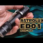[4K] ASTROLUX ED01 Luminleds HL2X 1287lm 451lm Flashlight Review