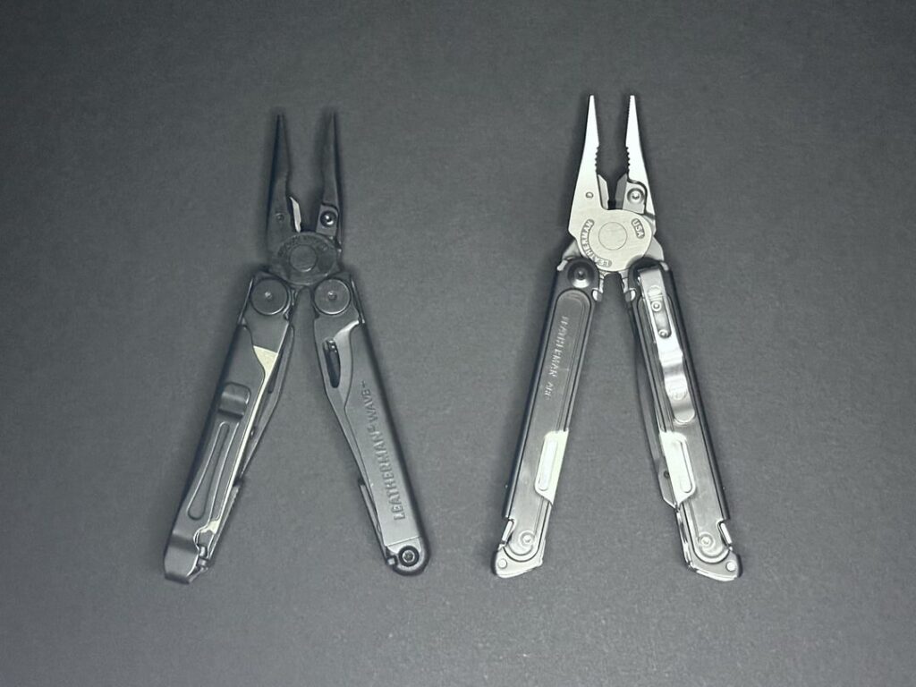 Leatherman Wave Plus and ARC side by side, as requested: