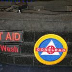 Emergency eye wash bag