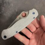 Here is my Spyderco. This is the first knife I’m starting for my collection!