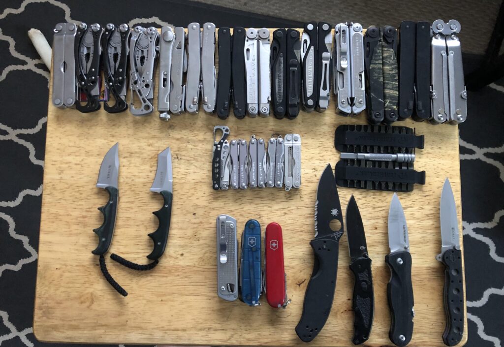 Gathering of the tools… none seem to be missing in action!