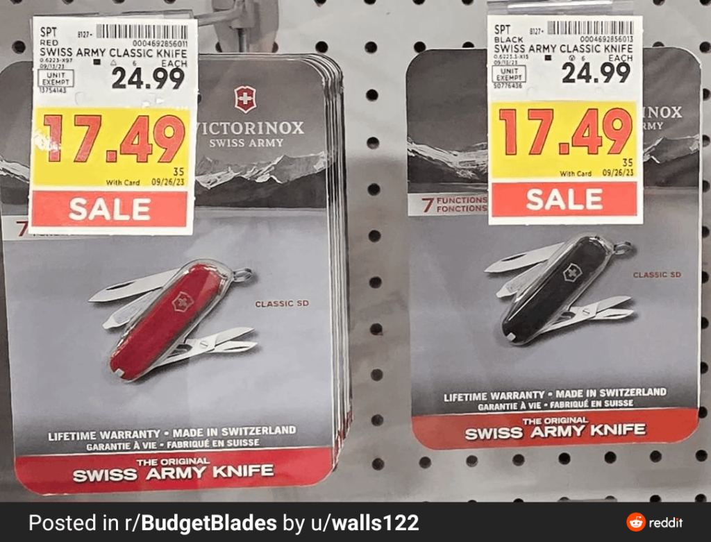 Swiss army classic.... Worth it or expensive key chain? I personally love them