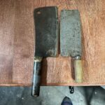 Restoration help; I just got these two antique cleavers and I’m hoping for any help in restoring them.