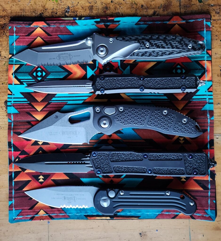 Microtech: Socom, Makora, Stitch, Scarab & LUDT