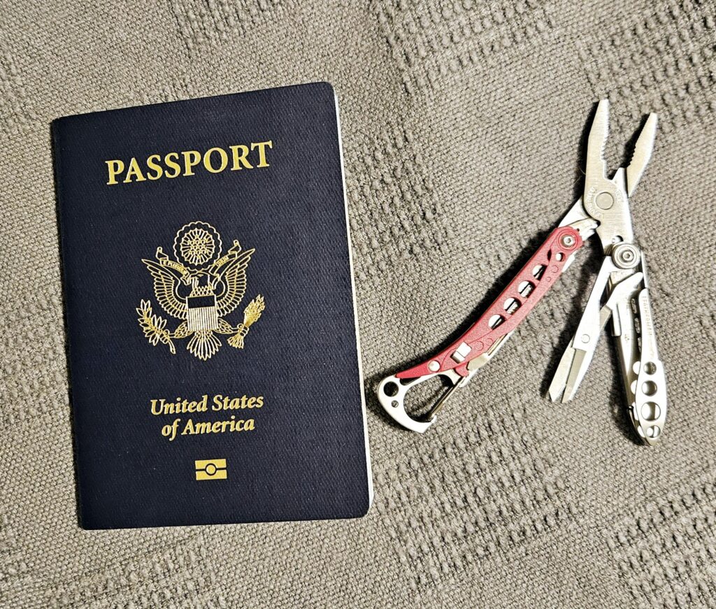 YMMV but I've been able to get this thing through multiple TSA checkpoints, European passport control points, and cruise ship security with no problem.