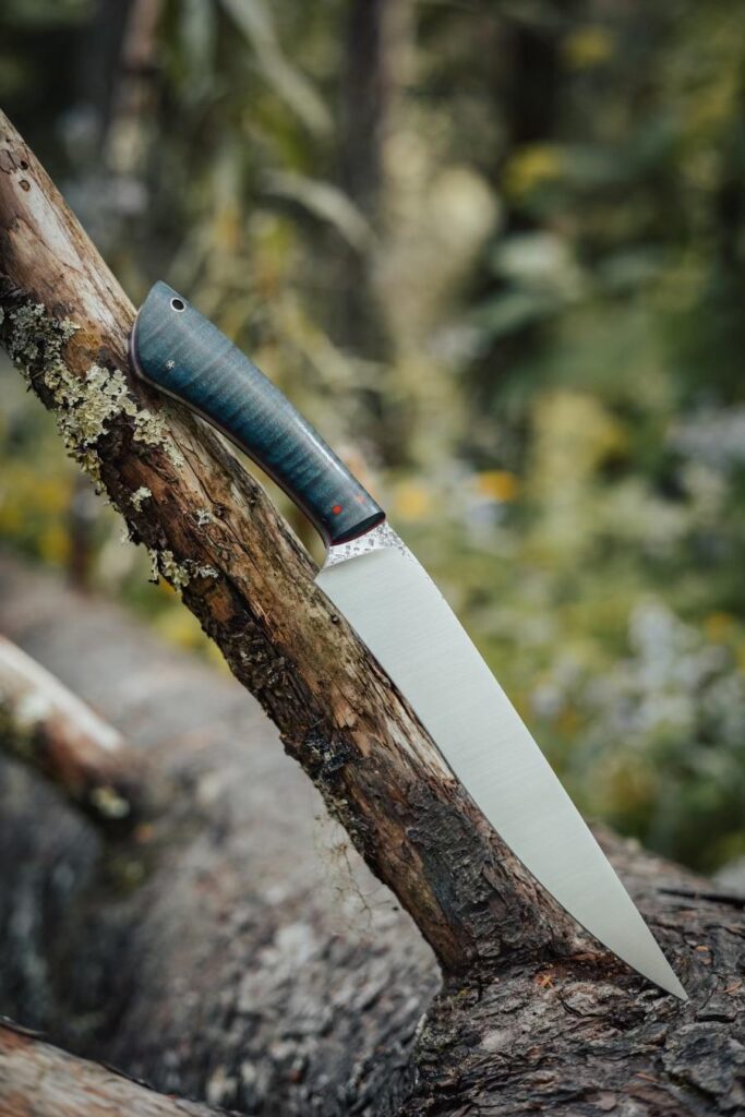 The Needle dressed in Curly Blue Ash by me!