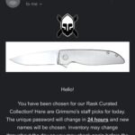 Does anyone want my Grimsmo Rask password?