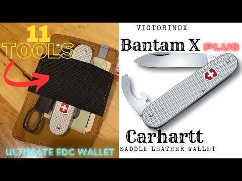 Victorinox Bantam X PLUS Carhartt EDC wallet