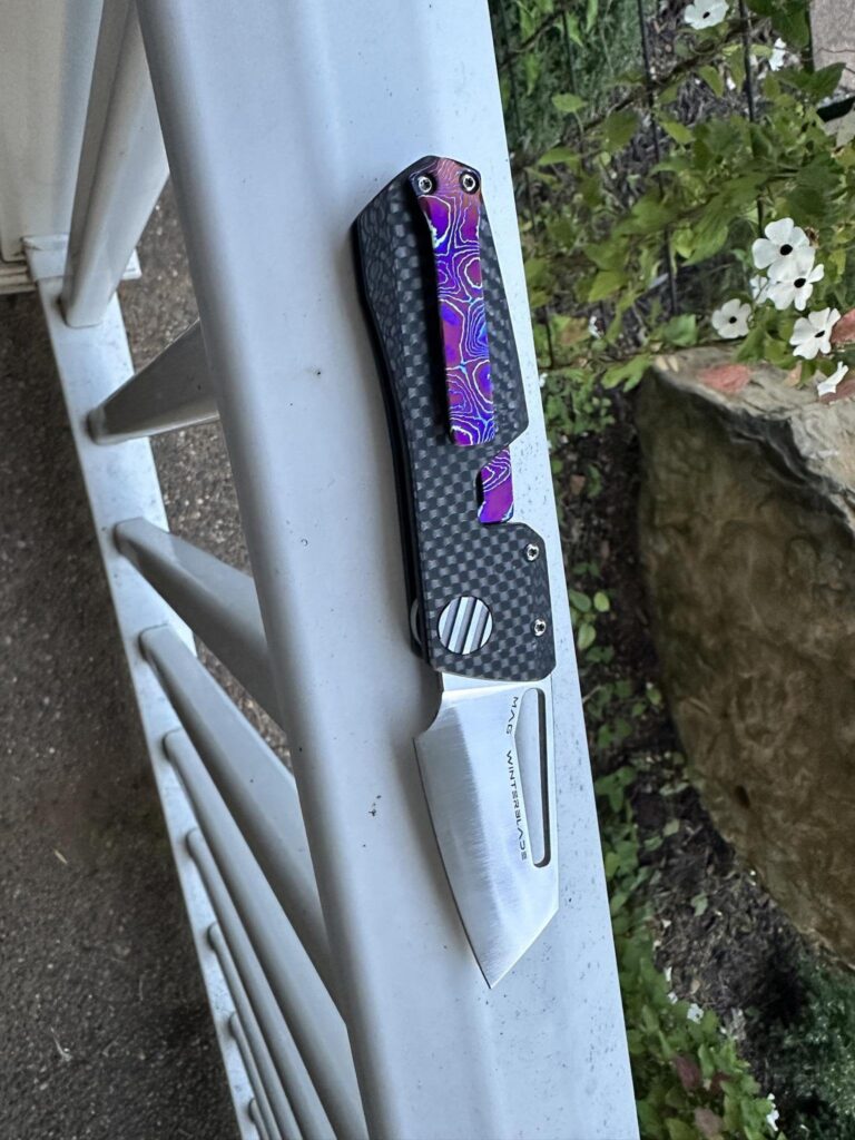 Winterblade Factor with custom clip and flipper