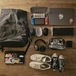 My 'Tech' backpack for my travel back home