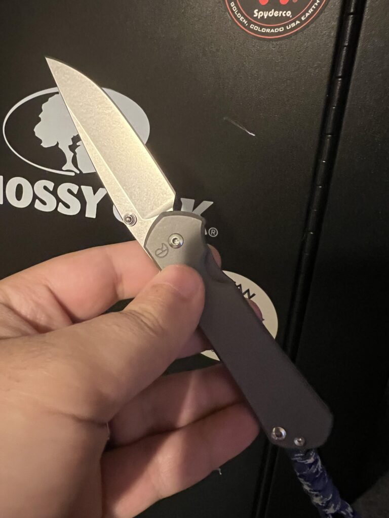 Threw the small double lug lefty in the pocket today