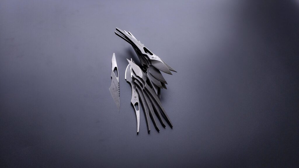 Scalpel-like kiridashi / D2 steel