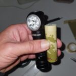 Spare battery for HS41.....DIY: simple adapter from 18650 to 21700.