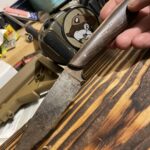 Any recommendations for resto service for my great uncles knife he made my father. Blades chipped & rust removal.