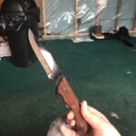 A knife I found when cleaning my father’s side grandpa’s trailer out