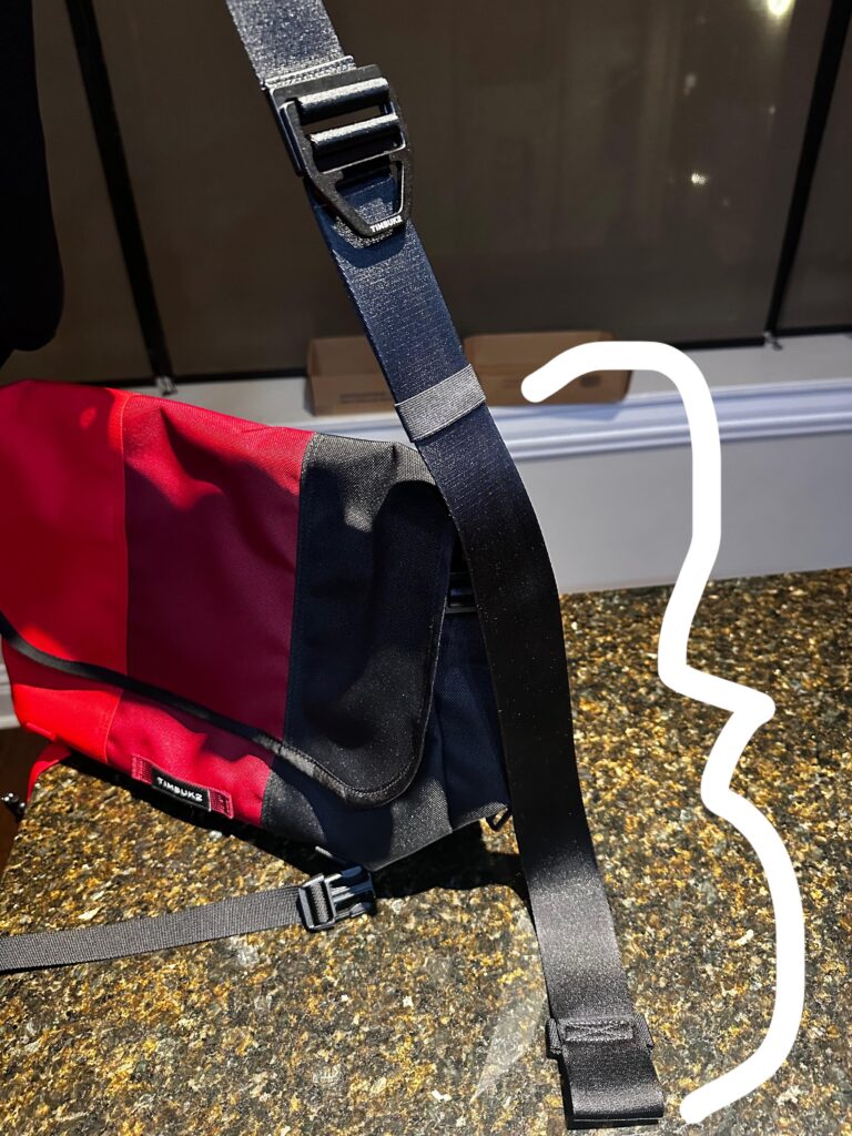timbuk2 new classic - strap lead so long