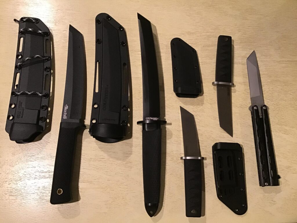 My meager tanto collection.