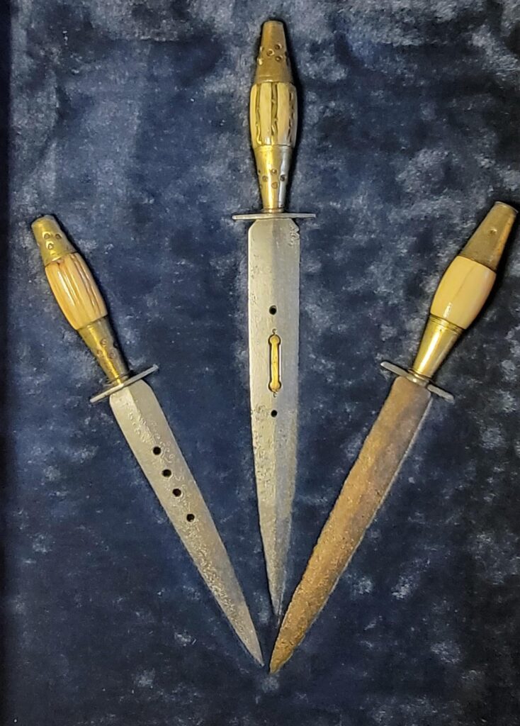 Daggers found in Palma de Majorca.