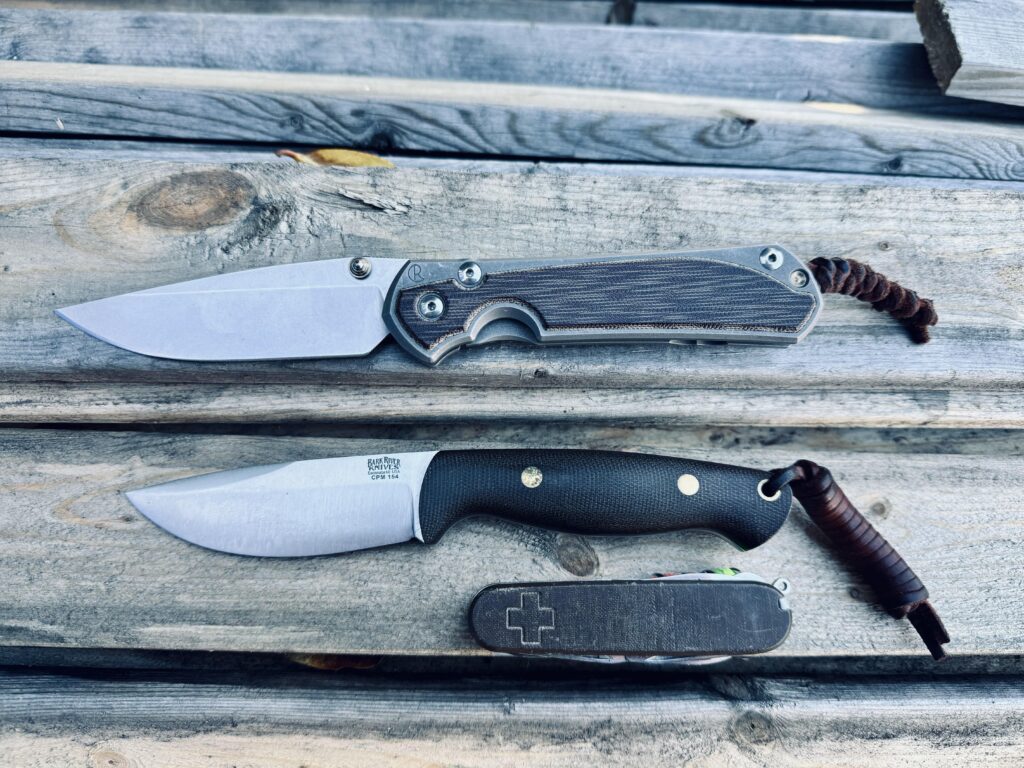Micarta three ways this Monday.